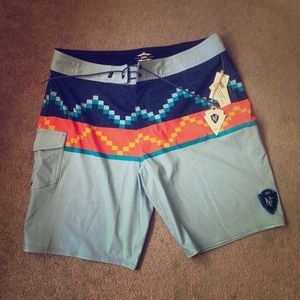 Vans Nathan Fletcher board shorts